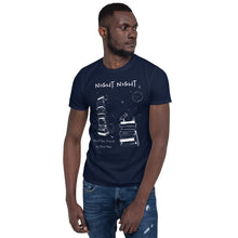 Load image into Gallery viewer, Adult Short-Sleeve T-Shirt with White Print
