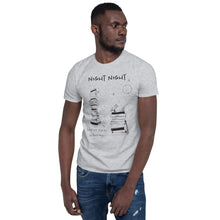 Load image into Gallery viewer, Adult Short-Sleeve T-Shirt with Black Print
